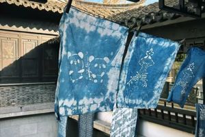 Cultural Icon of Jiangsu: Blue Calico
