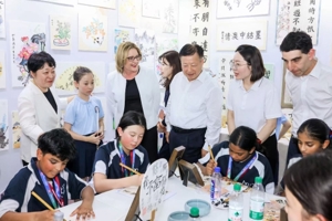 “锦绣江苏·江苏-维州友好学校交流营”欢迎会在南京举行