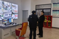 吴昊检查学校安全防范工作